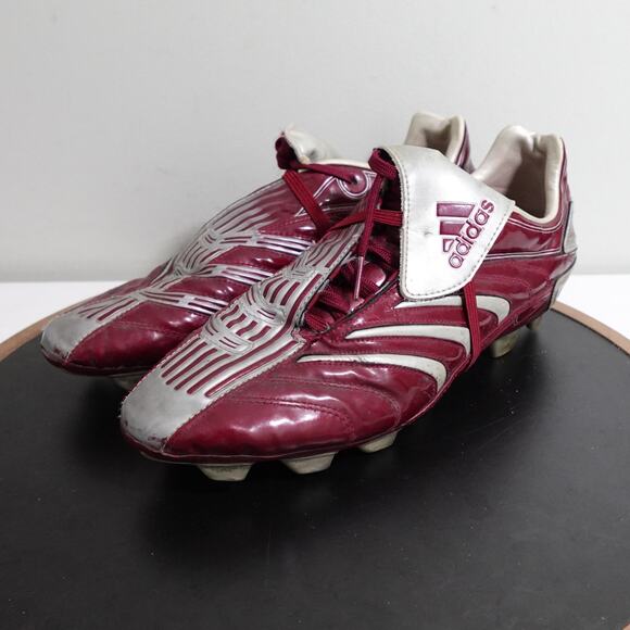 Adidas Predator TRAXION FG DAVID BECKHAM Absolute Soccer Cleats Men‎ 10 Maroon main image 5